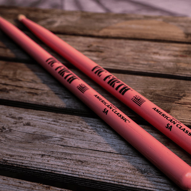 Vic Firth American Classic® 5A Pink Drumsticks VF-5AP