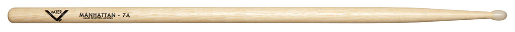 VATER Hickory - 7A Manhattan - Nylon Tip Drum Sticks - VH7AN