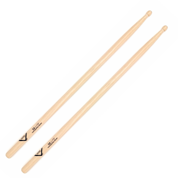 Vater Hickory - 3A Lite Drum Sticks - VH3ALW