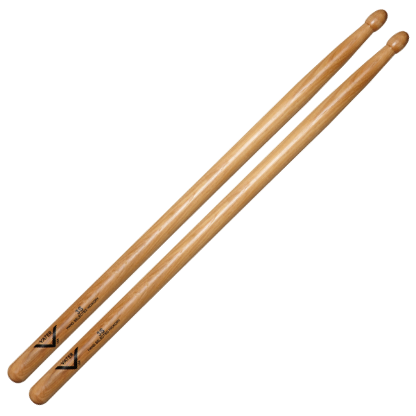 Vater Hickory - 3S Wood Tip Drum Sticks - VH3SW