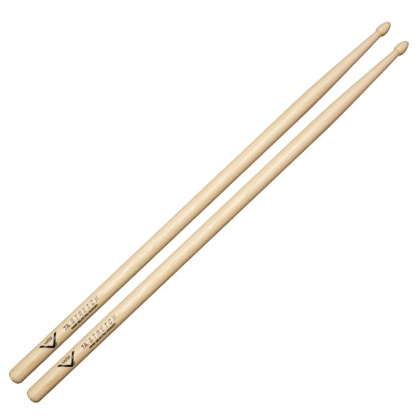 Vater Hickory - 7A Stretch Wood Tip Drum Sticks - VH7AS
