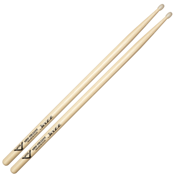 Vater Hickory - New Orleans Jazz Nylon Tip Drum Sticks - VHNOJN