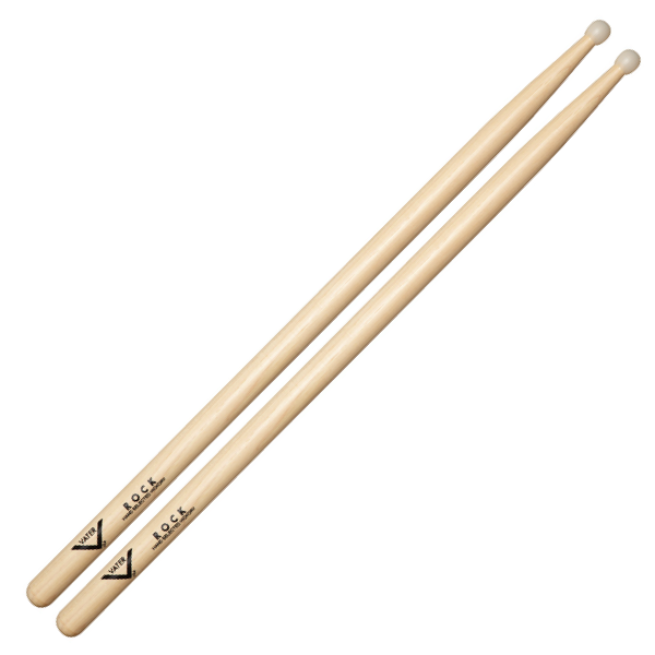 Vater Hickory - Rock Nylon Tip Drum Sticks - VHRN