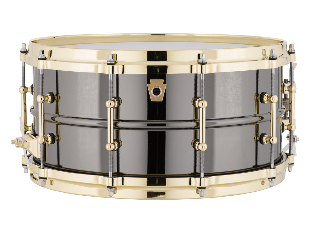 Ludwig Black Beauty 10 Lug With Brass Hardware