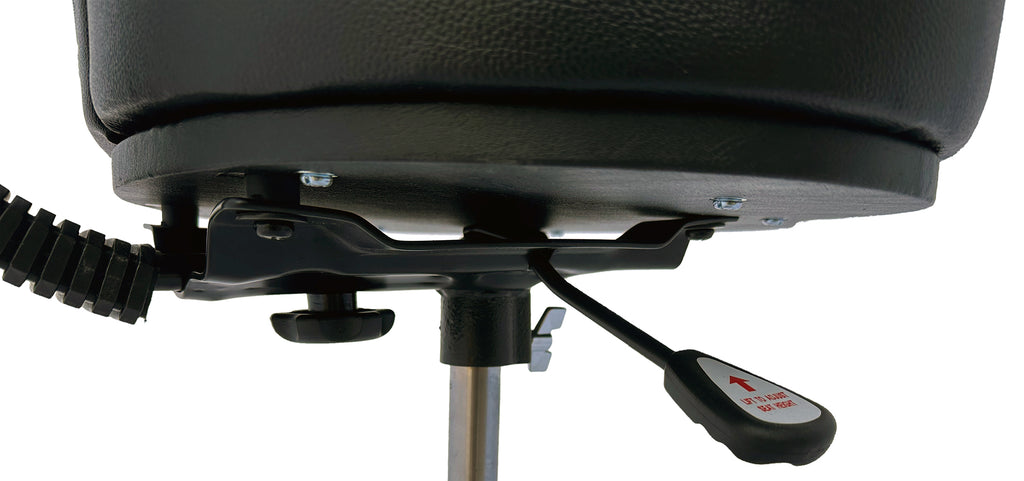 Ahead Spinal G Saddle Hydraulic Black Drum Throne ASPG-HBL