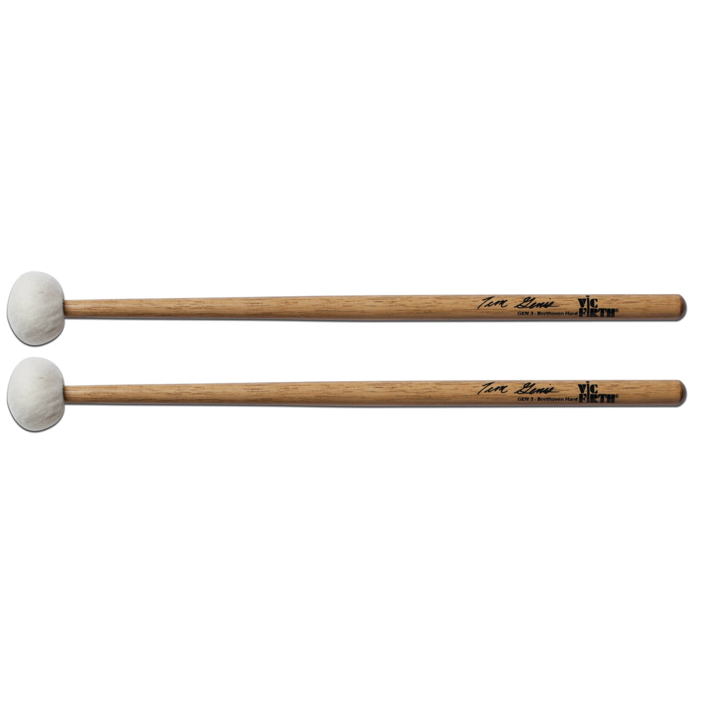 Vic Firth Symphonic Collection Tim Genis Beethoven Hard Timpani Mallets - VF-GEN3