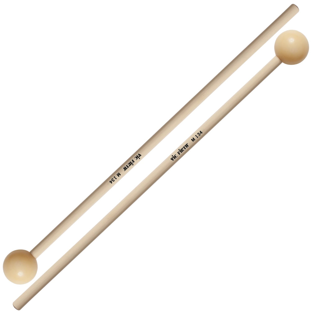 Vic Firth Orchestral Series M134 Medium Hard Urethane Keyboard Mallets - VF-M134