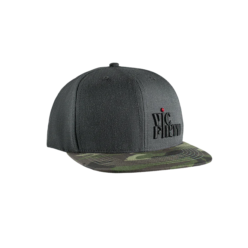 Vic Firth Gray Camo 6 Panel Snapback Hat