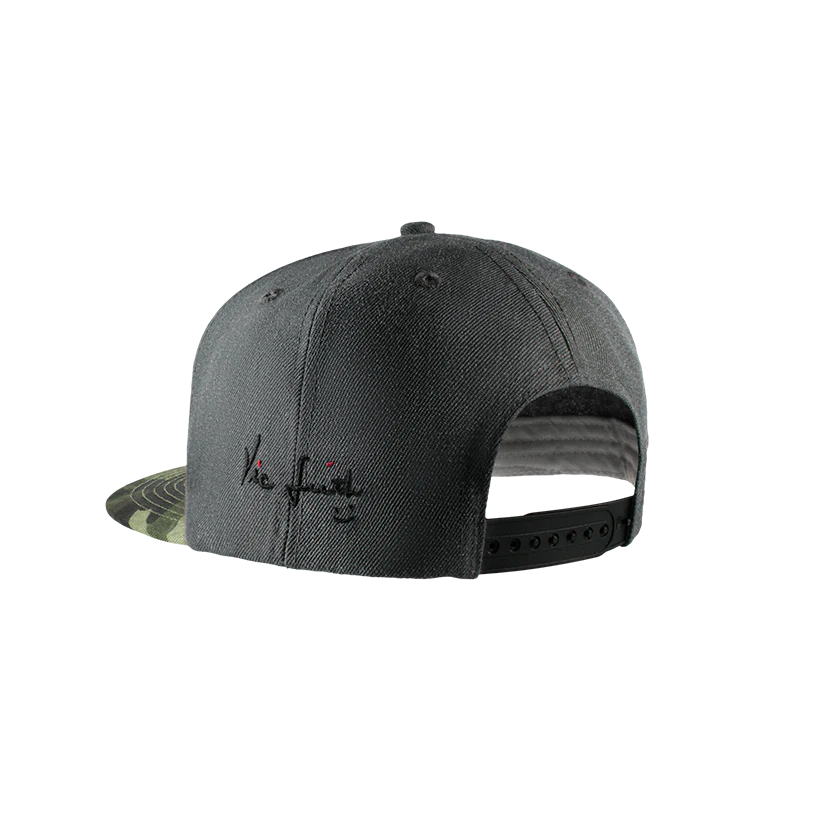 Vic Firth Gray Camo 6 Panel Snapback Hat