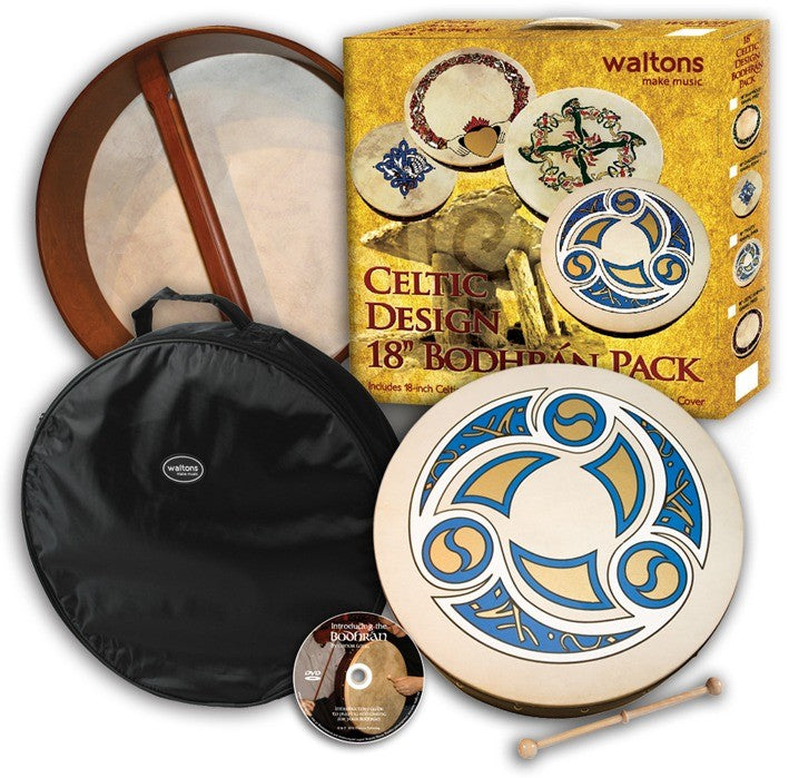Waltons 18" Bodhran Player Pack