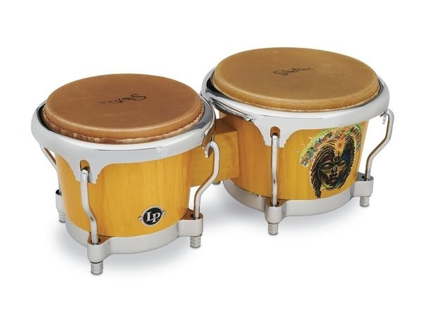 Latin Percussion LP201AX-SAS Santana Africa Speaks Bongos NEW for 2023