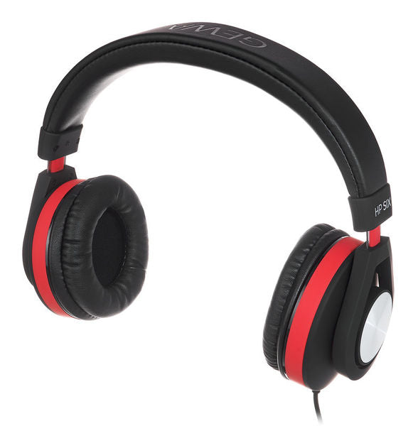 GEWA Headphones HP-Six (Black/Red) - 170.955