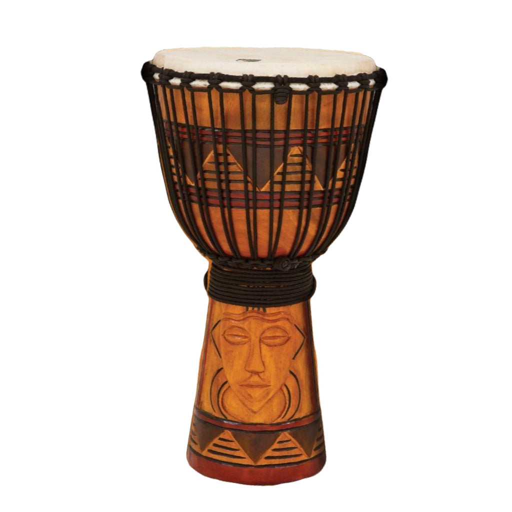 Toca Origins Series 7" Djembe African Mask TODJ-7AM