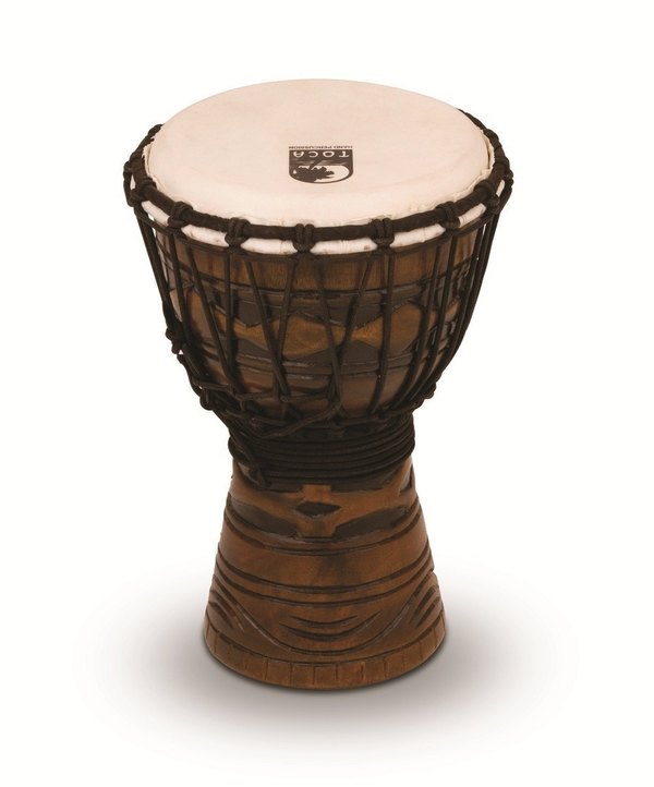 Toca Origins Series 7" Djembe African Mask TODJ-7AM