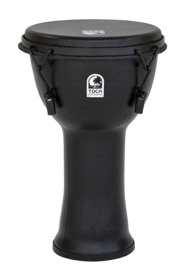 Toca Freestyle Mechanically Tuned 9" Djembe Black Mamba SFDMX-9BM