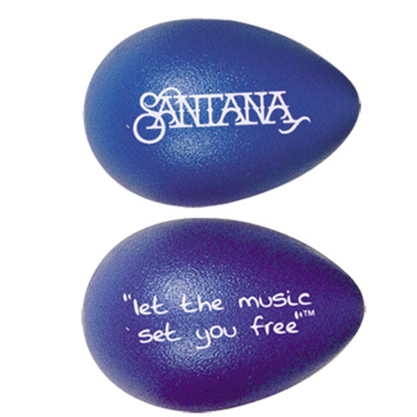 Latin Percussion RHYTHMIX LPR003-BL Santana Egg Shaker Blueberry