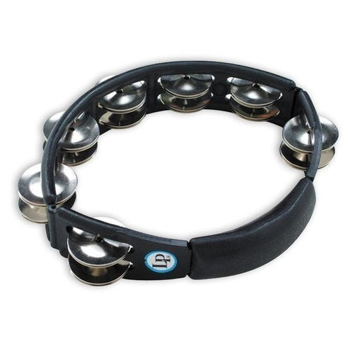 Latin Percussion LP150 hand held Cyclop Tambourine (Black)