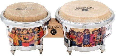 Latin Percussion LPM200-AW Mini Tunable Bongo (Santana)