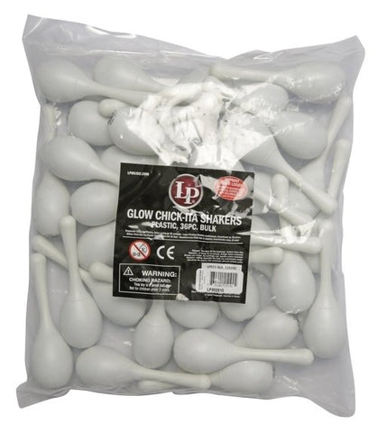 Latin Percussion LP011-GLO Chick-Itas Shakers 36 pieces (Glow in the Dark)
