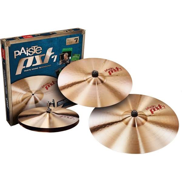 Paiste PST 7 Heavy/Rock Cymbal Pack by BW PST7BS3HVY