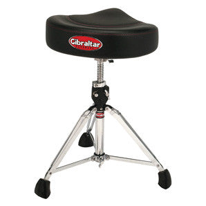 This is a picture of a GIBRALTAR 9000 Series Saddle Throne 2-Tone Black