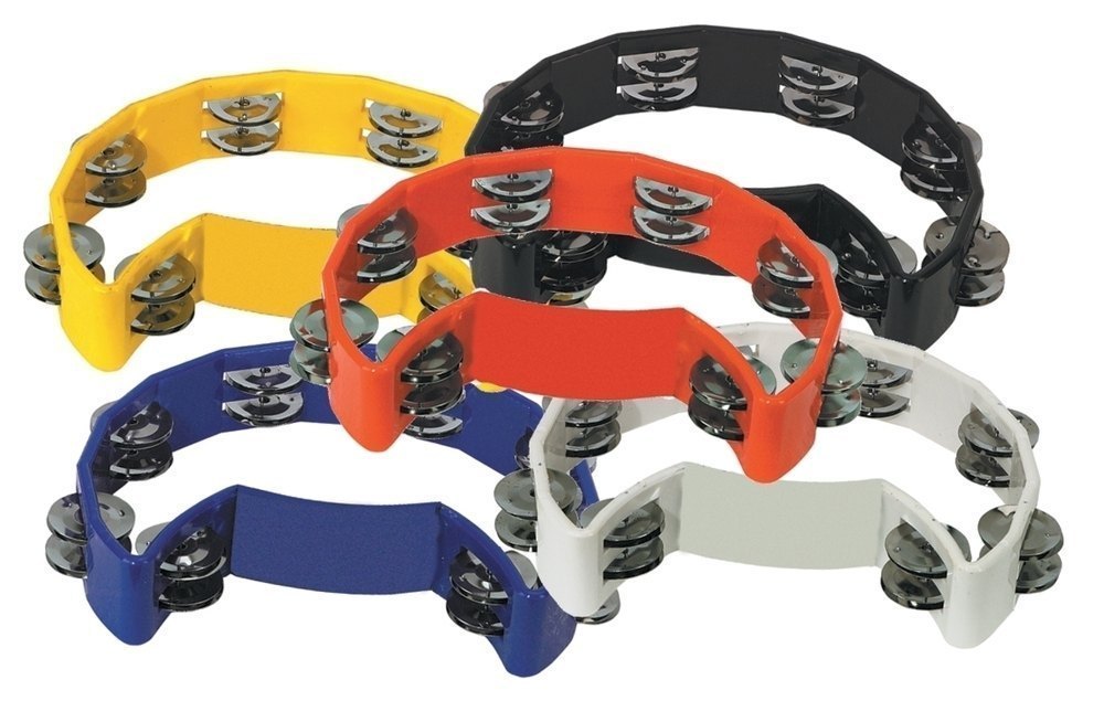GEWA Pure Tambourine Club Salsa 10 Pack