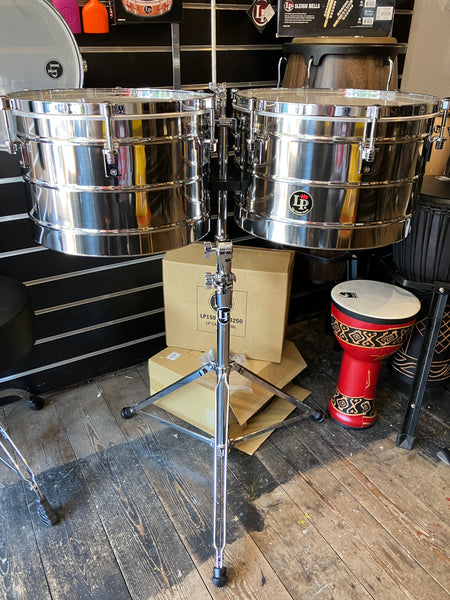 LP Tito Puente Timbales 15'' & 16'' Stainless Steel | BW Drum Shop