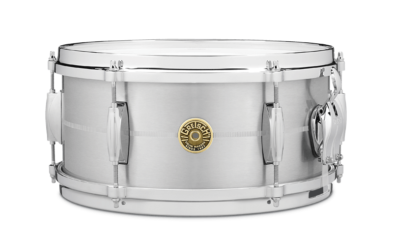 Gretsch USA Solid Aluminium 13"x6" Snare Drum G4168SA