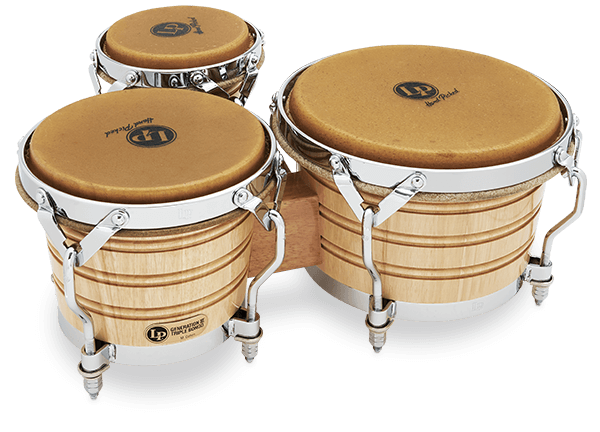 LP LP202-AW Generation III Triple Wood Bongos