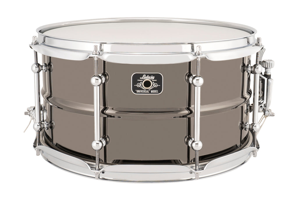 Ludwig Universal Brass Snare Drum 13"x7" LU0713CDIR Chrome Hardware
