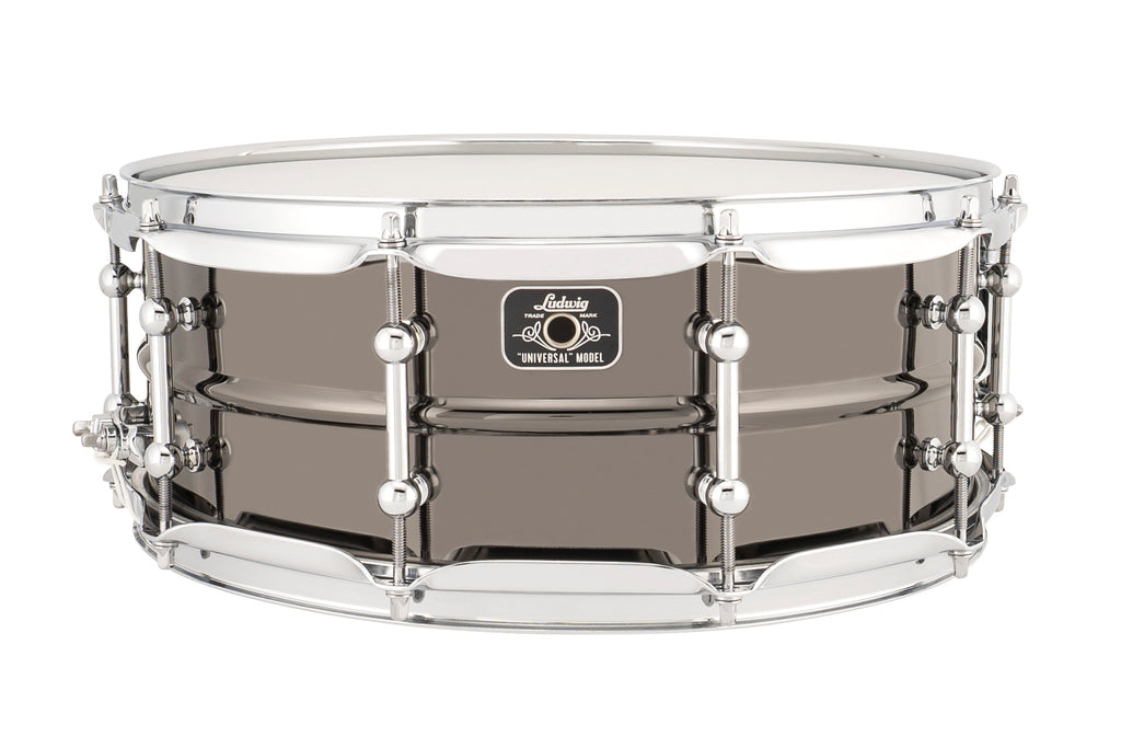 Ludwig Universal Brass Snare Drum 14"x5.5" LU5514C Chrome Hardware