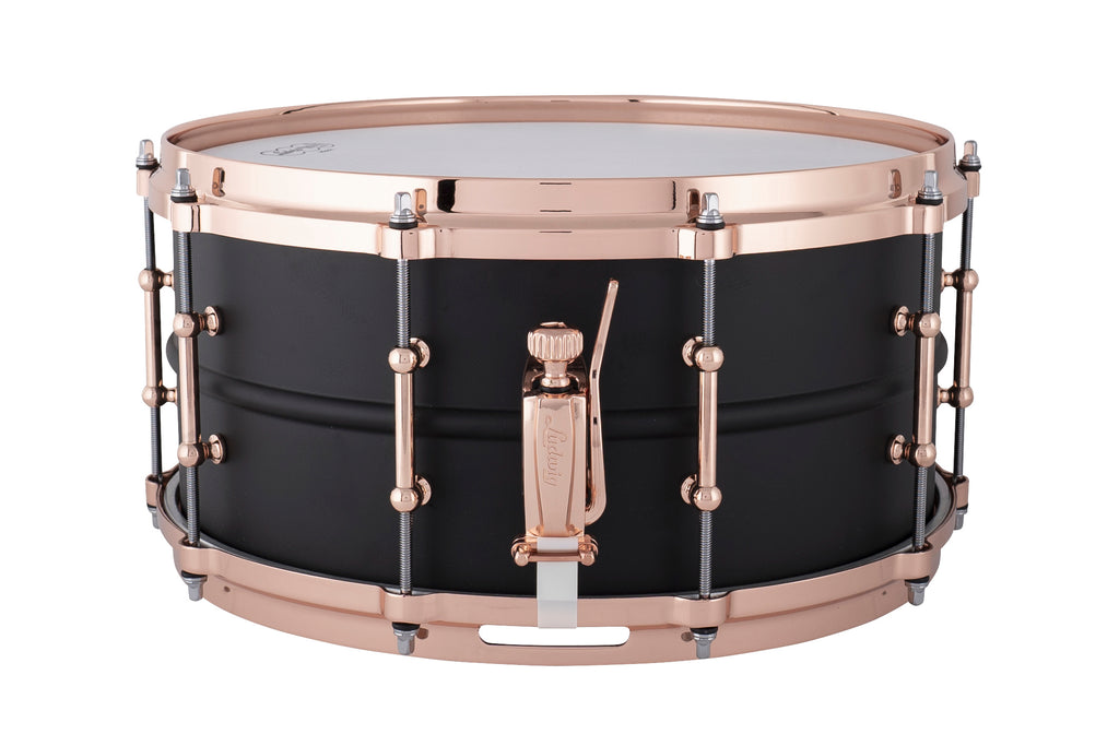 Ludwig LB427TDC European Exclusive - Hot Rod Black Beauty 14x6.5 Snare Drum