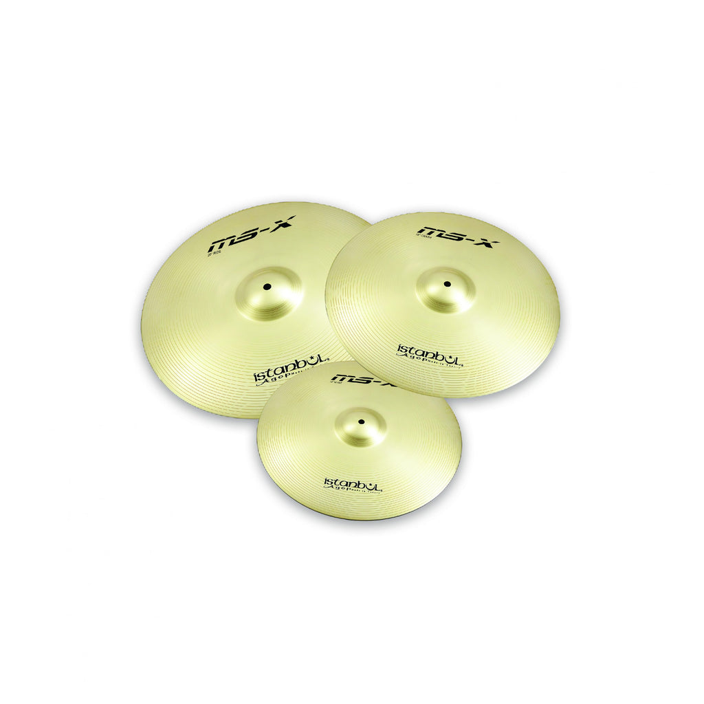 Istanbul Agop MS-X 3 Piece Cymbal Set - IMSXS