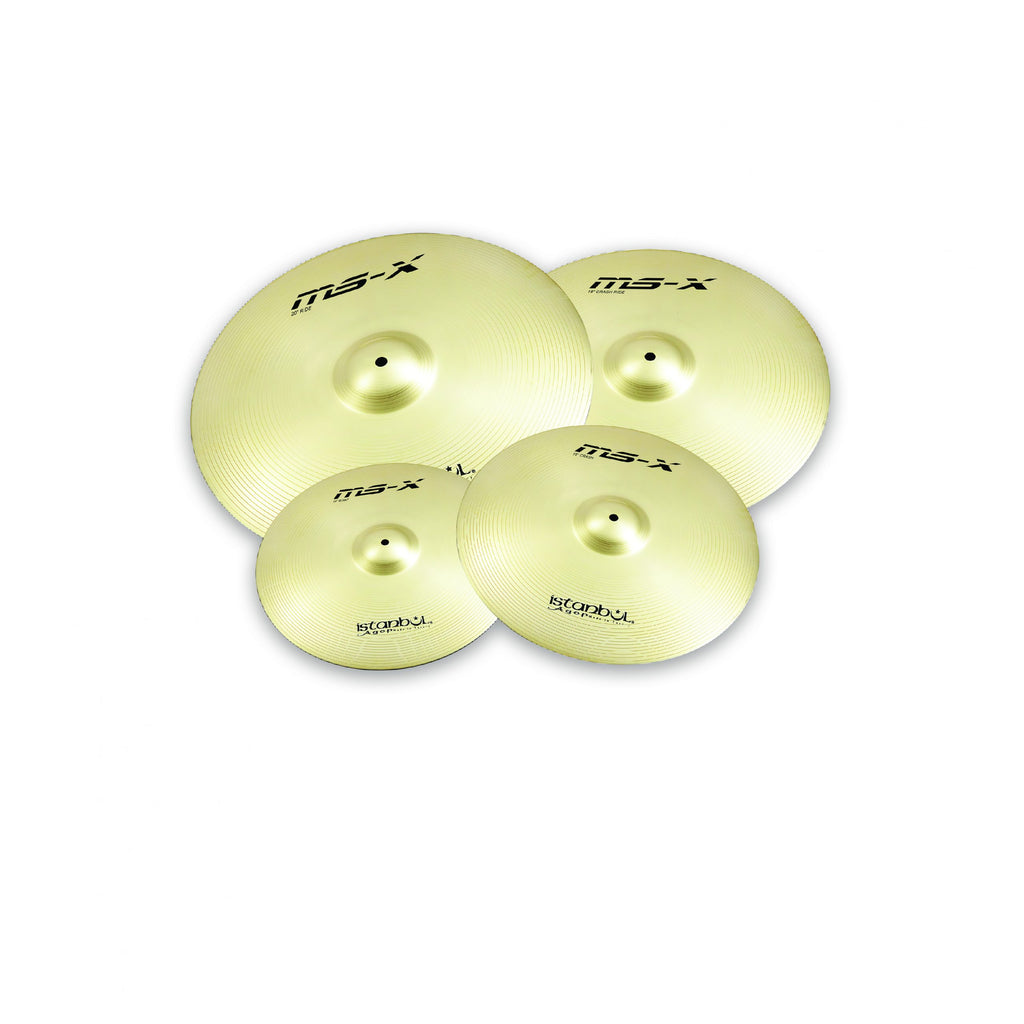 Istanbul Agop MS-X 4 Piece Cymbal Set - IMSXS4