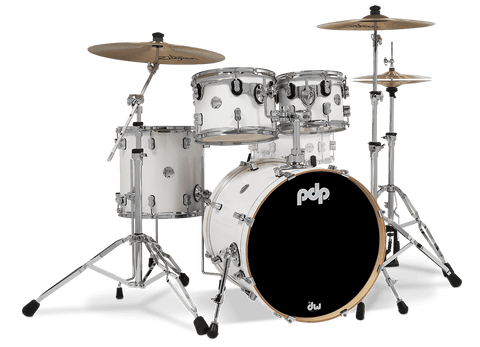 PDP by DW Concept CM4 Maple Piece Drum Kit (Pearlescent white) Shells only PDCM20FNPW