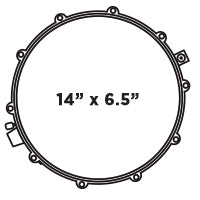 Mapex Design Lab Russ Miller Versatus 14"X6.5" Snare Drum