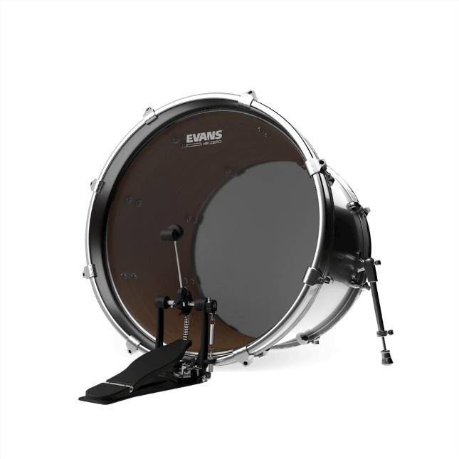 Evans BD24SO1 dB Zero Bass Drumhead, 24 inch