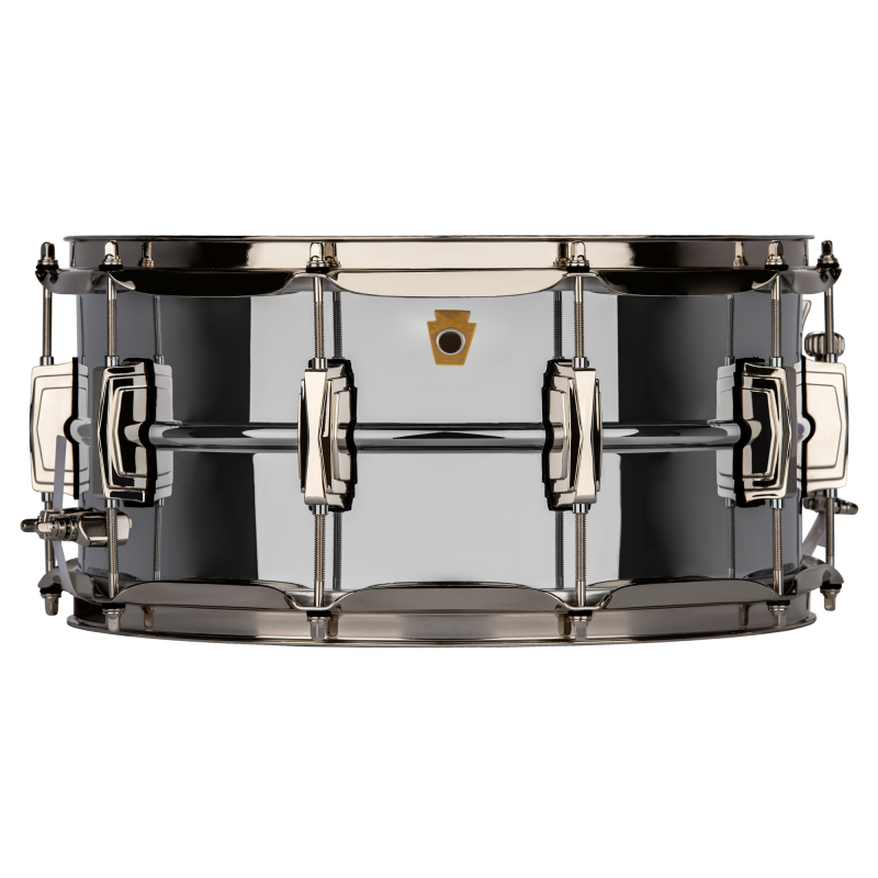 Ludwig LM402B Super Chrome Over Brass 14"x6.5" Snare Drum