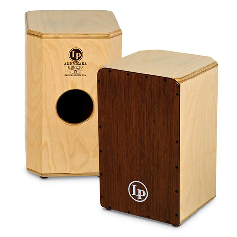 This is a picture of a LP Americana Wood Cajon Snare