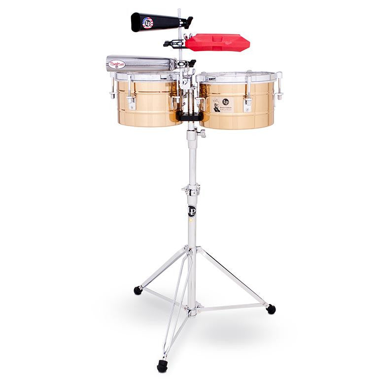 This is a picture of a LP Tito Puente Timbalitos 9 1/4'' & 10 1/4'' Bronze