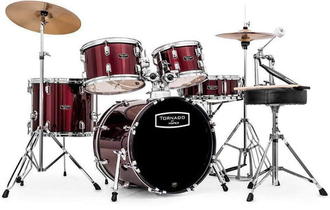 Mapex TND5844FTC-DR Compact Kit in Burgundy (Red)