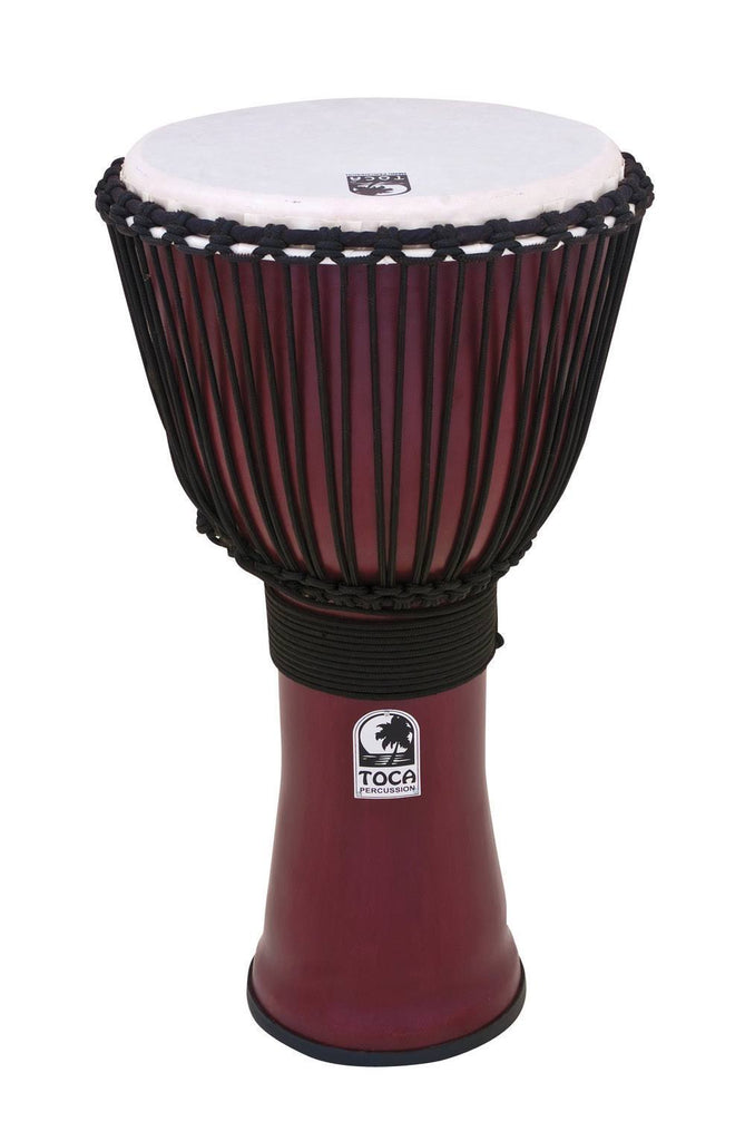 Toca Freestyle II Rope Tuned 12" Djembe Dark Red TF2DJ-12R