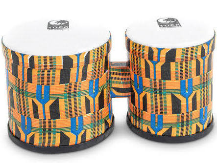 Toca Freestyle Series Bongos Kente Cloth TF2B-K