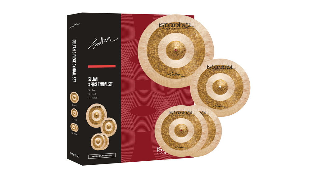 Istanbul Agop Custom Sultan Cymbal Set - ISS