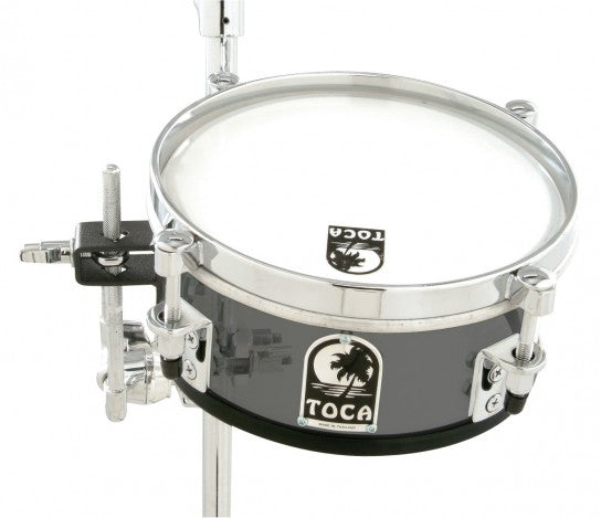 Toca Acrylic Mini Timbale (8" Black Smoke) - T-408AS