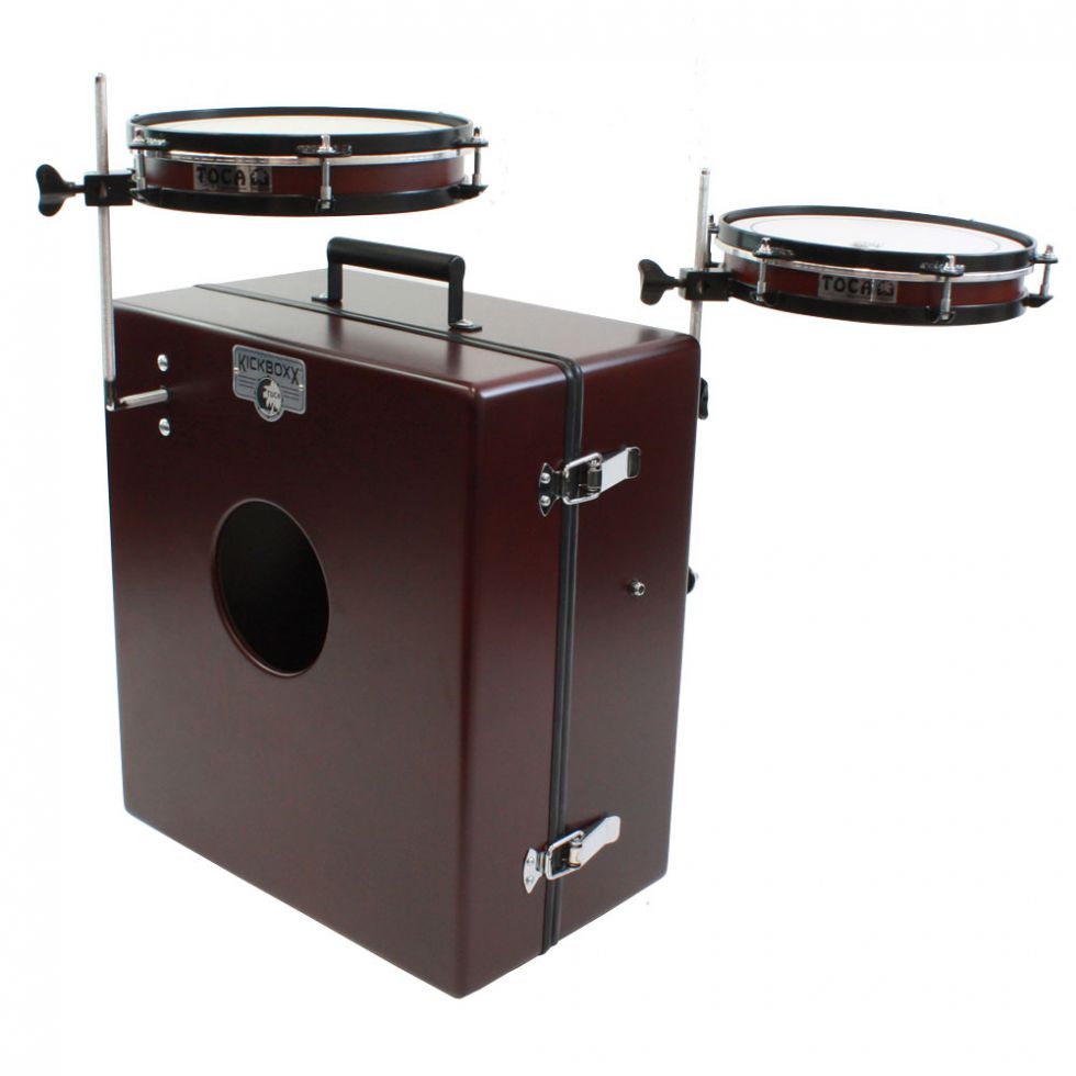Toca World Percussion Kickboxx Suitcase Drum Set - TKSDS