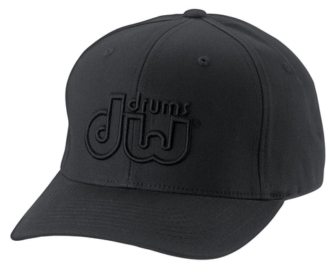 DW Flex Fit Performance Cap Black on Black