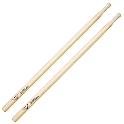 VATER Hickory - Fatback 3A - Wood Tip Drum Sticks - VH3AW