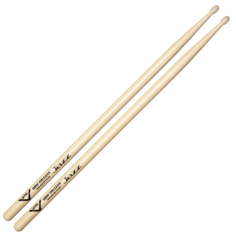 Vater Hickory - New Orleans Jazz Nylon Tip Drum Sticks  - VHNOJN
