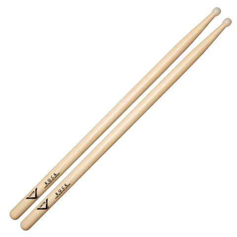 Vater Hickory - Rock Nylon Tip Drum Sticks - VHRN